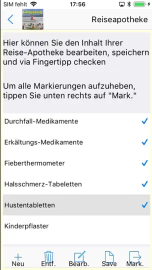 Screenshot von Langeoog App Für Den Urlaub auf dem iPhone 9