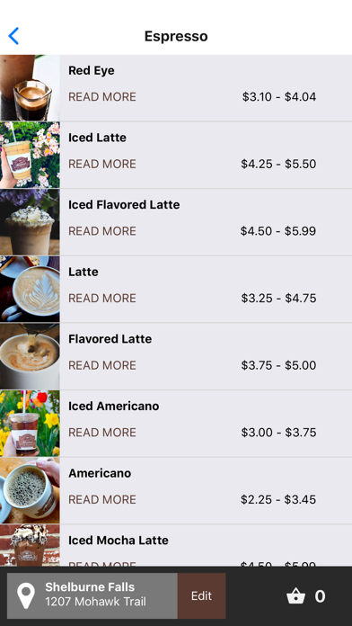 Shelburne Falls Coffee Screenshot