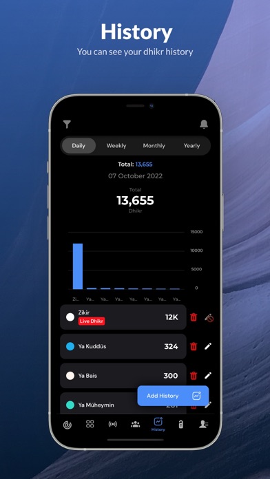 Muslim Group Dhikr & Tasbih iPhone screenshot 9 - Lifestyle app