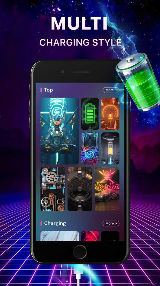 #9. Magic Charger-Charge Animation (iOS) Podle: Guangzhou Bluefire Network Technology