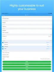 purchase order pro - po maker ipad images 2