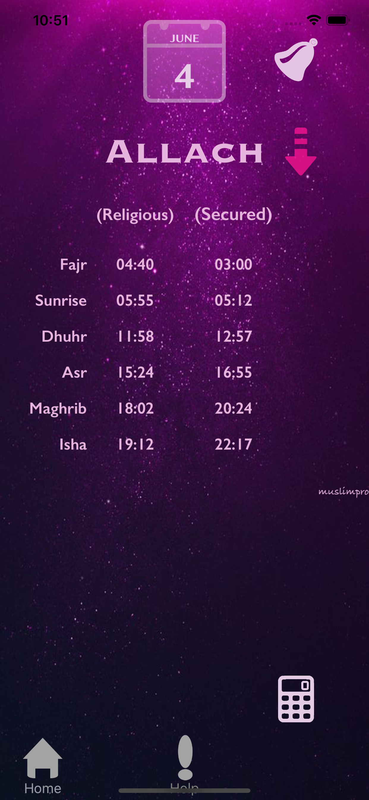 Muslim Prayer Times Pro, Adhan screenshot 9
