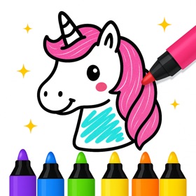 Kids Coloring & Drawing Games!