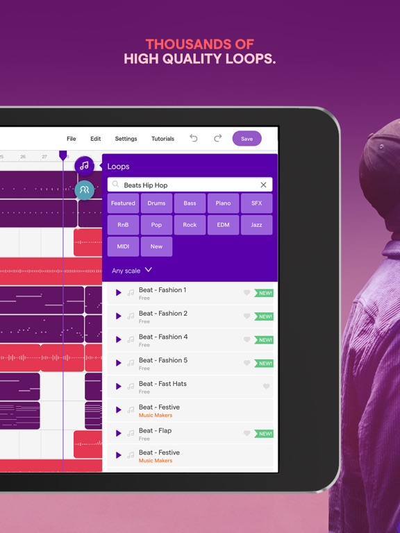 Screenshot #5 pour Soundtrap: Music Making Studio