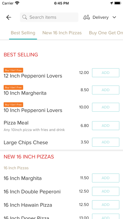 UK Pizza & Chicken Screenshot