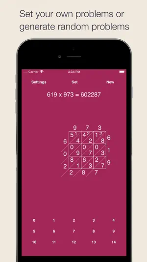 Lattice Multiplication screenshot 3