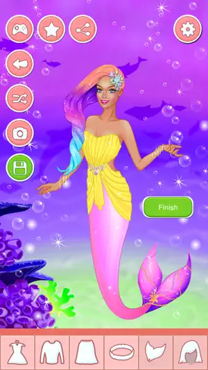 Mermaid Beauty Dress-Up Games screenshot 3