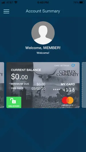CCFCU Credit screenshot 2