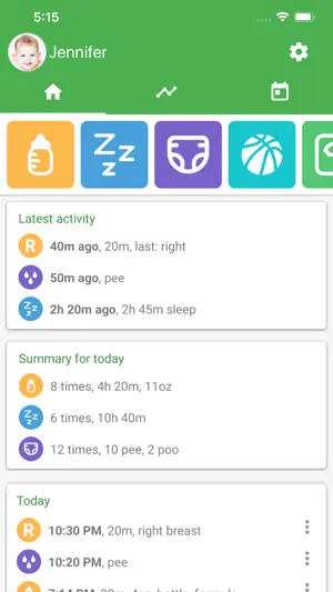 Baby Tracker! screenshot 1