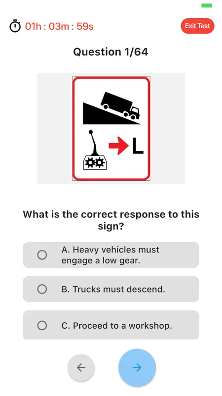 The K53 Learner's Test App screenshot 3 of 5