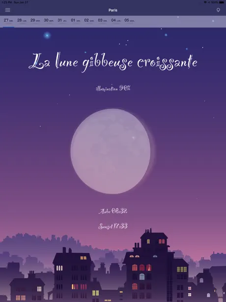 Phases Lunaires - Calendrier