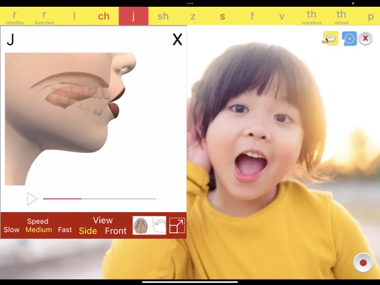 Speech Tutor iPad app afbeelding 2