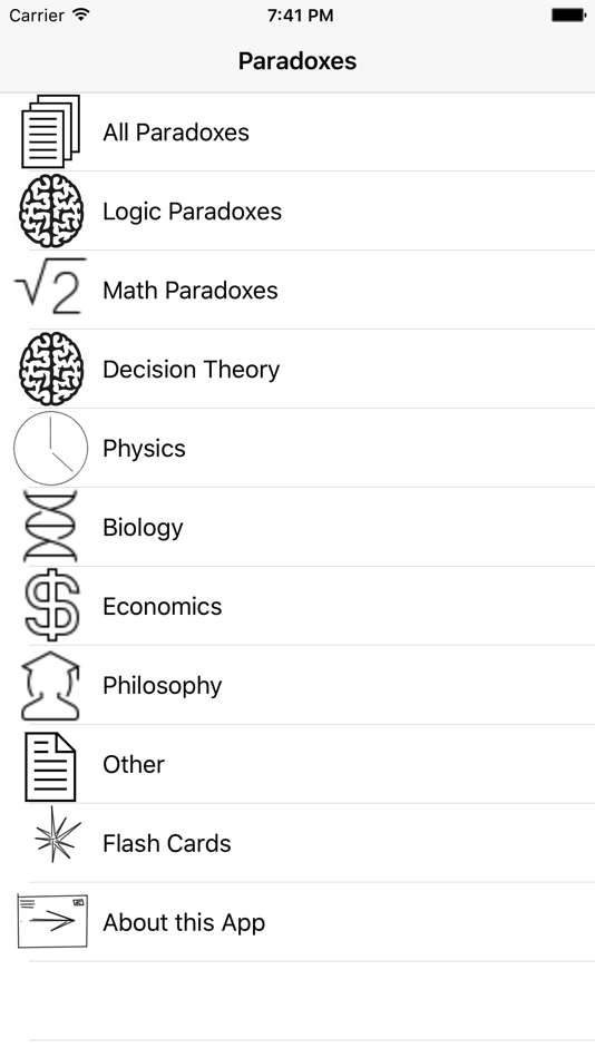 #1. Paradoxes (iOS) 由: Polemics Applications LLC