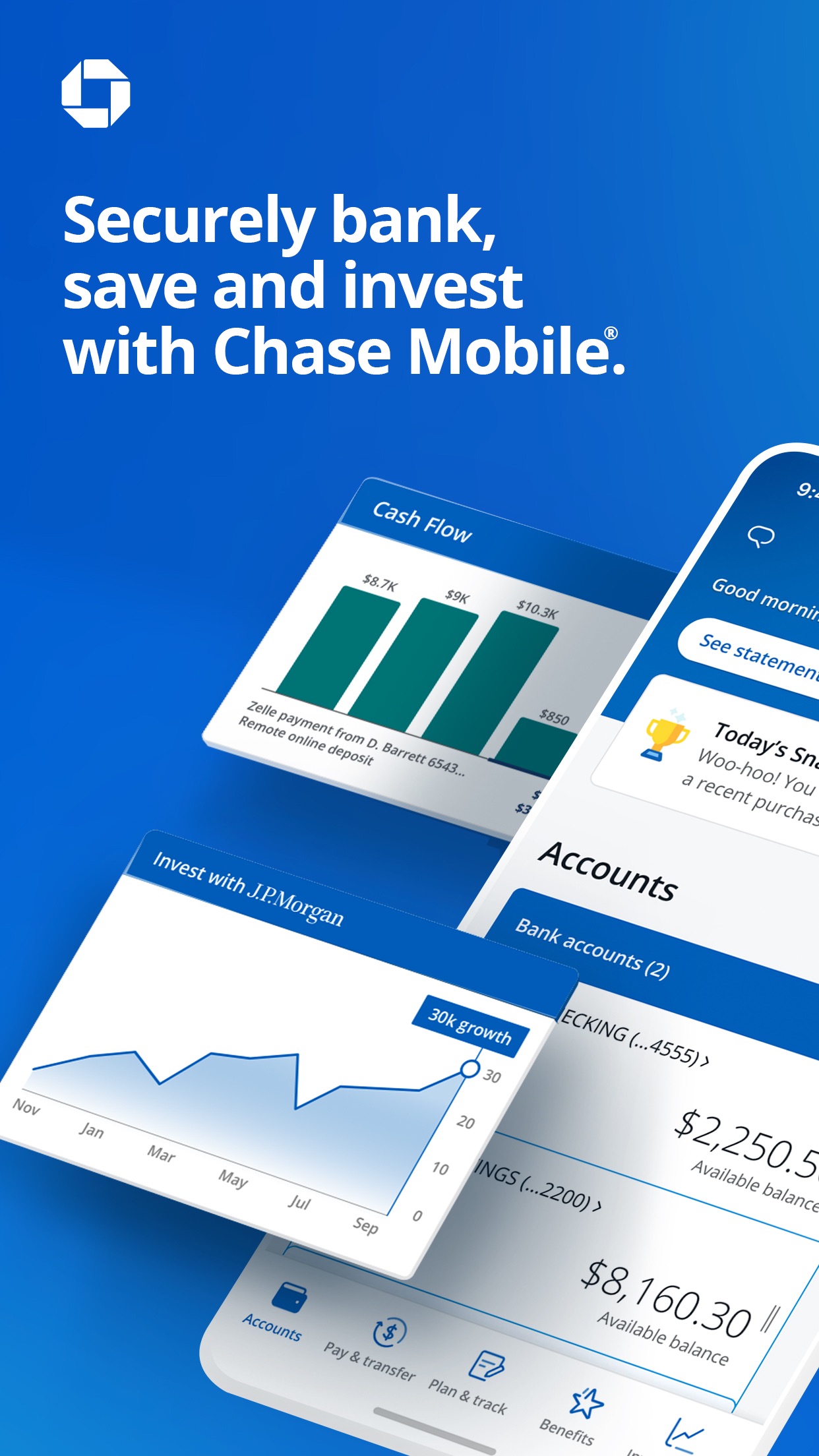 Chase Mobile®: Bank & Invest screenshot 1