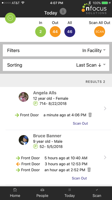 TRAX Attendance Manager Screenshot