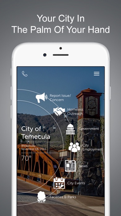 Screenshot #1 pour City of Temecula