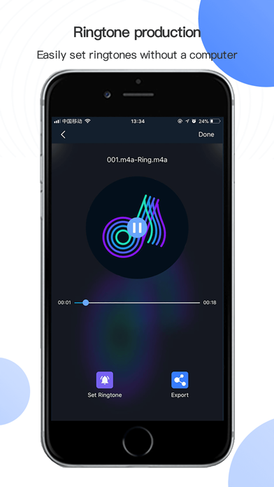 Music Clip - Ringtone Maker iPhone screenshot 3 - Music app