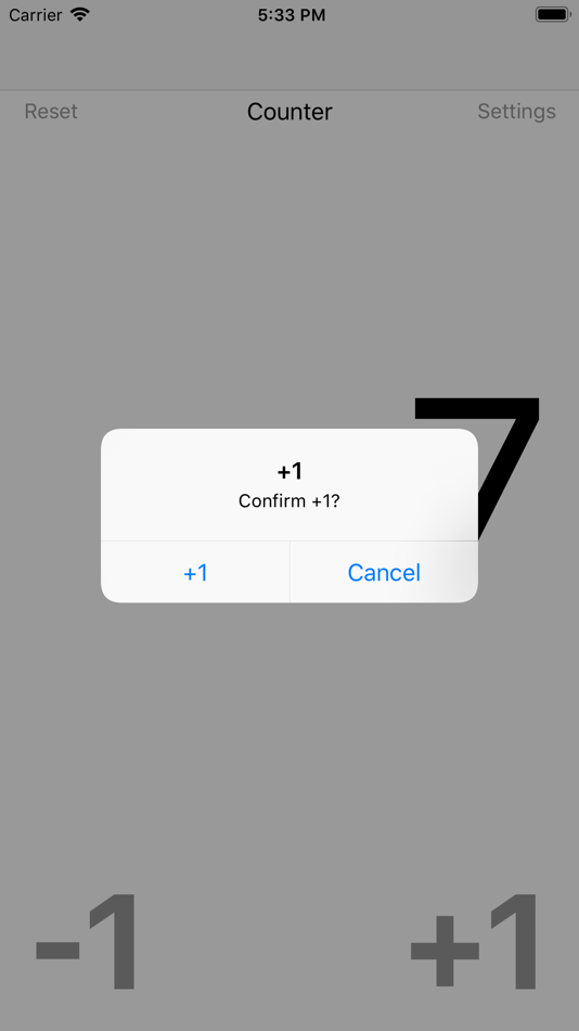 #4. Counter 1 (iOS) Podle: Roberto Panetta