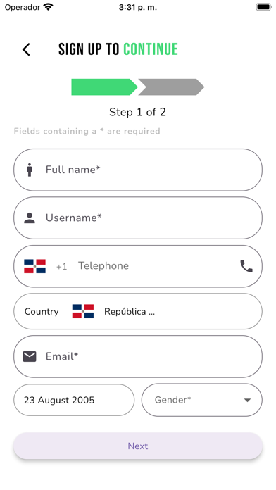DMTraining Screenshot