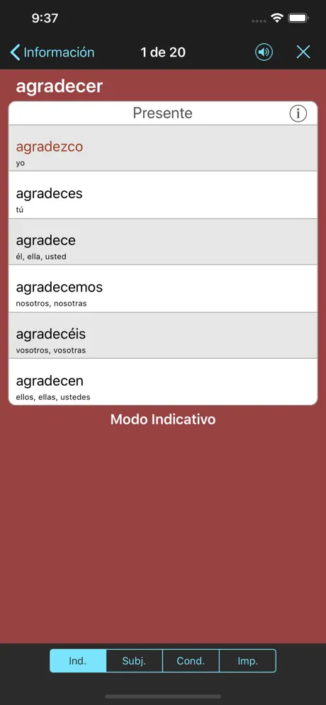 Español: Verbos y Conjugación