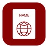 A list of names - iPhoneアプリ