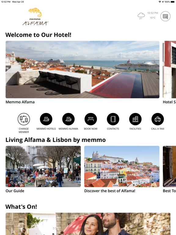 memmo Hotels iPad screenshot 2 - Travel app
