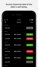 ElderCheck Now screenshot