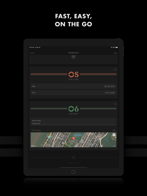 Cold Approach: Pickup & Dating iPad screenshot 4 - Lifestyle app