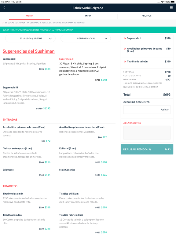App screenshot