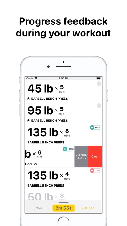 Lifty workout tracker