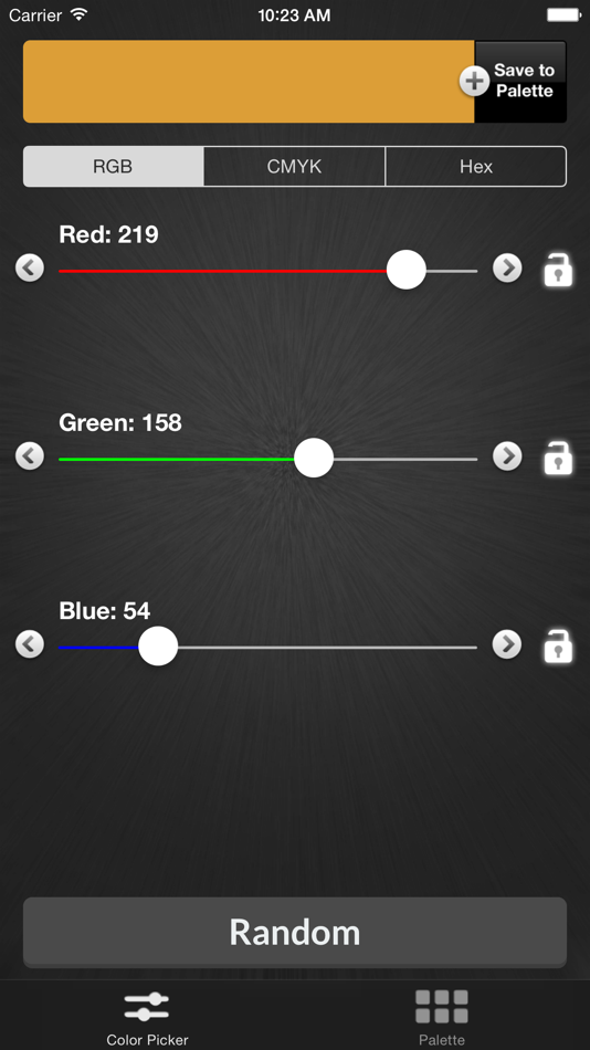 #1. Saturate (iOS) 由: Paradigm New Media Group