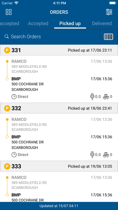 Courier Complete Mobile 2 Screenshot