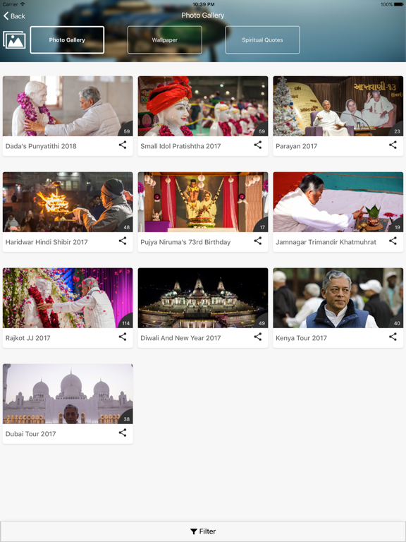 Dada Bhagwan iPad screenshot 7 - Lifestyle app