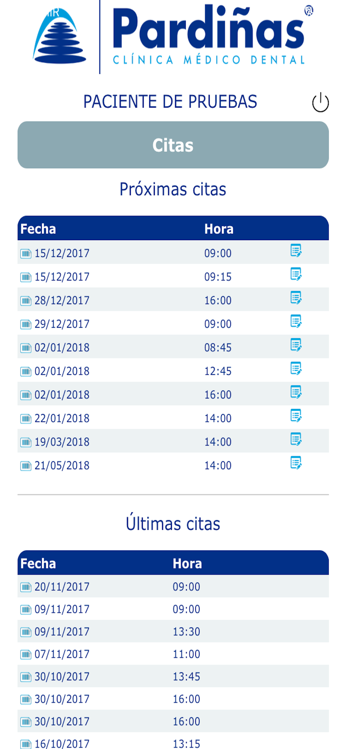 Clinica Pardinas screenshot 5
