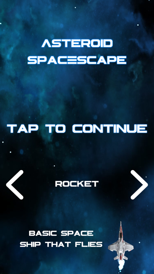 #1. Asteroid SpacEscape (iOS) By: DEEP DIVE GAMES PTY LTD