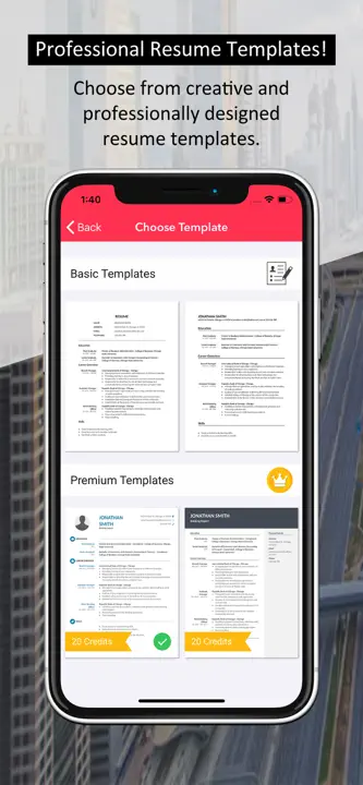 Resume Builder - PDF Templates: Screenshot 2 von 6