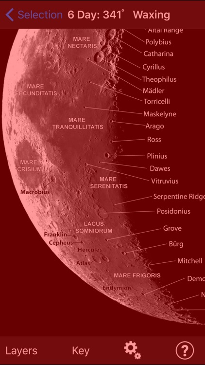 Moon Phase Photo Maps