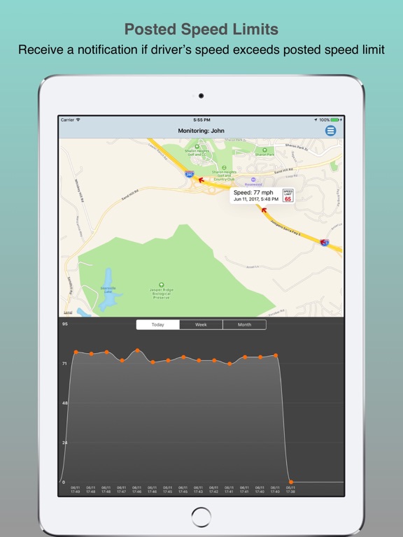 Screenshot #4 pour SafeDrive: For Teen Drivers