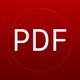 PDF Editor ,PDF Book Reader ® app icon - Utilities app for iPhone