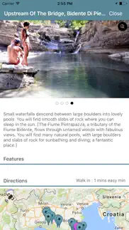 wild swimming italy iPhone Captures Décran 2