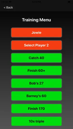 DartCohol Darts Trainer iPhone Ekran Görüntüsü 8