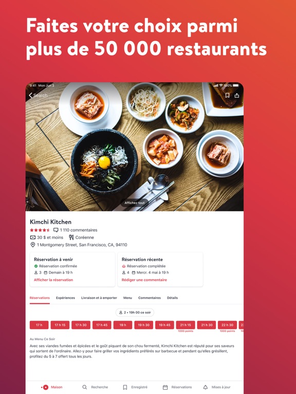 Screenshot #6 pour OpenTable