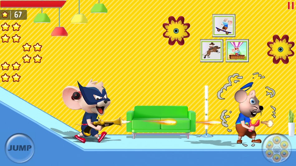 #2. Kid Mouse Shooting Racing game (iOS) By: Top Free 3D Car / Bike Racing and Shooting Game / Games