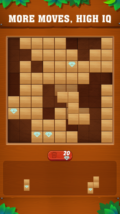 Screenshot #3 pour Wood Block Puzzle 2-in-1