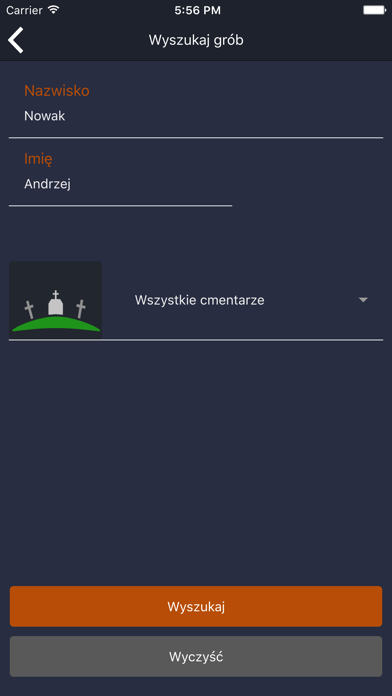 Olsztyńskie Cmentarze screenshot