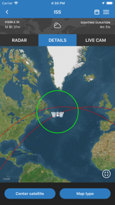 ISS Detector screenshot