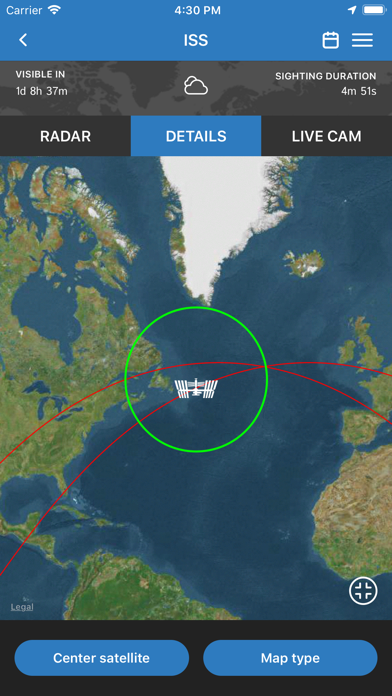 ISS Detector screenshot 4