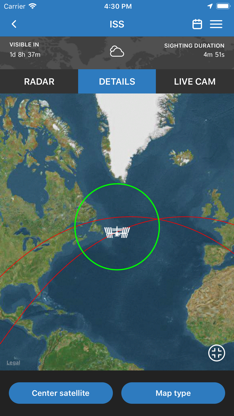 ISS Detector screenshot 4