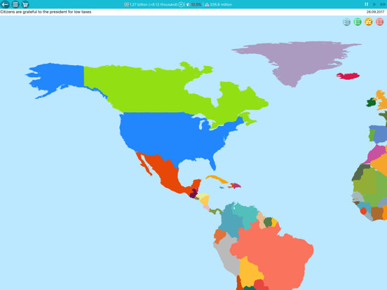 President Simulator iPad screenshot