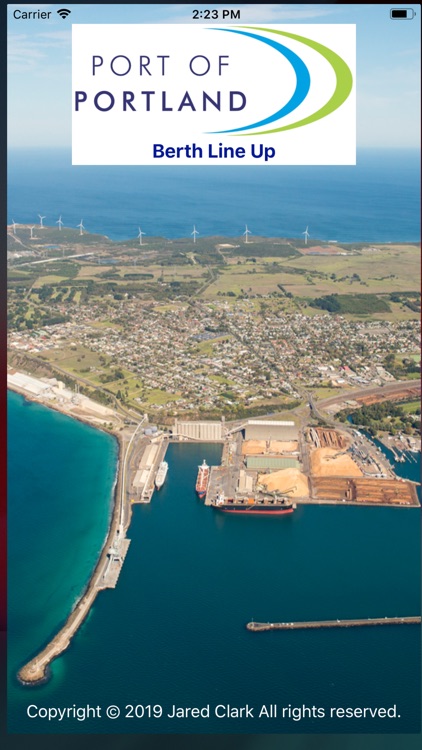 Port of Portland Berth Line Up